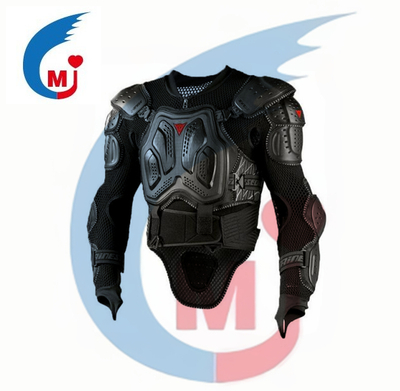 Motorcycle Black Body Armor Removable Jacket /Motorcycle Projector