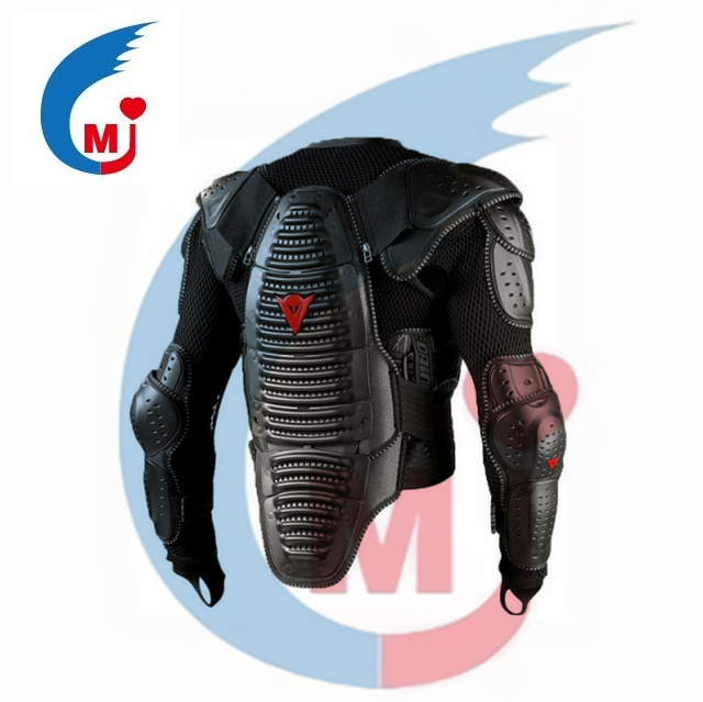Motorcycle Black Body Armor Removable Jacket /Motorcycle Projector
