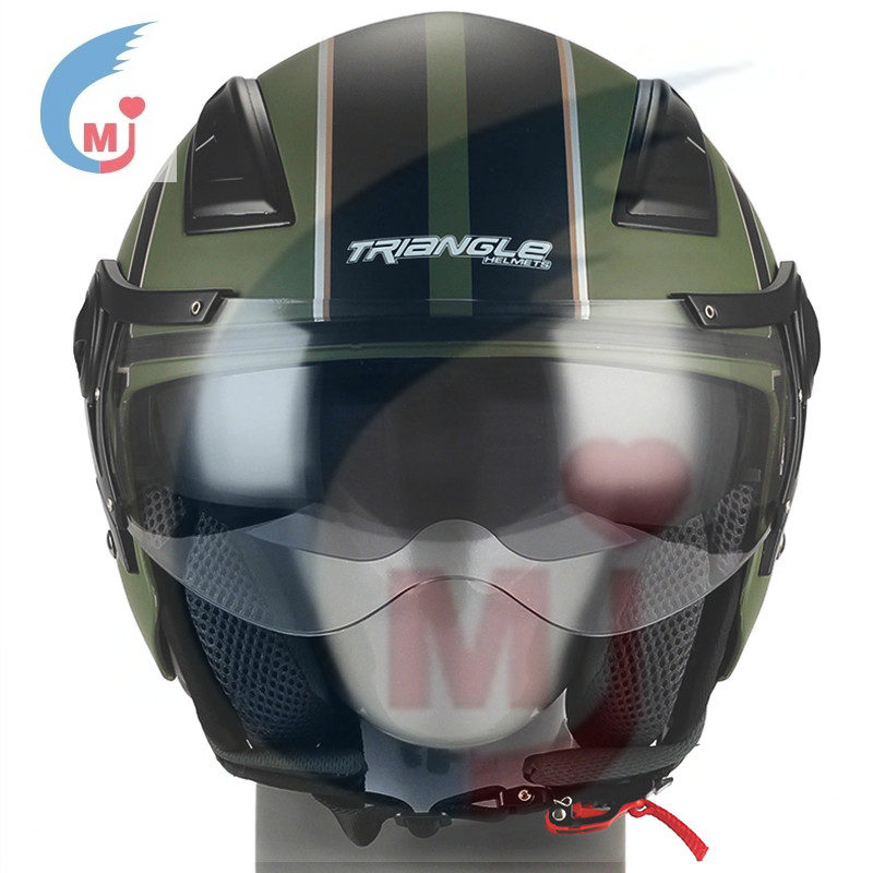 New Model Motorcycle Accessories Motorcycle Full Face Green Color Helmet 