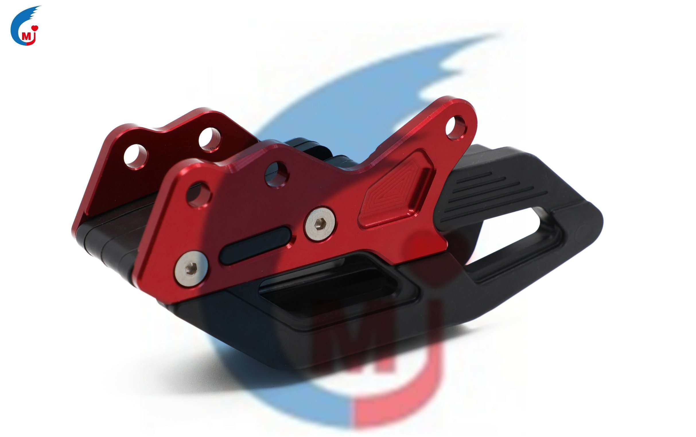 thumbnail image 2 of JFG RACING CNC Aluminum Chain Guide Protector For CRF150F CRF230F CRF250F, Red 2 of 6